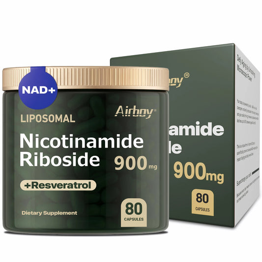 NAD+ Supplement 900mg: Boost Energy & Anti-Aging Skin Health