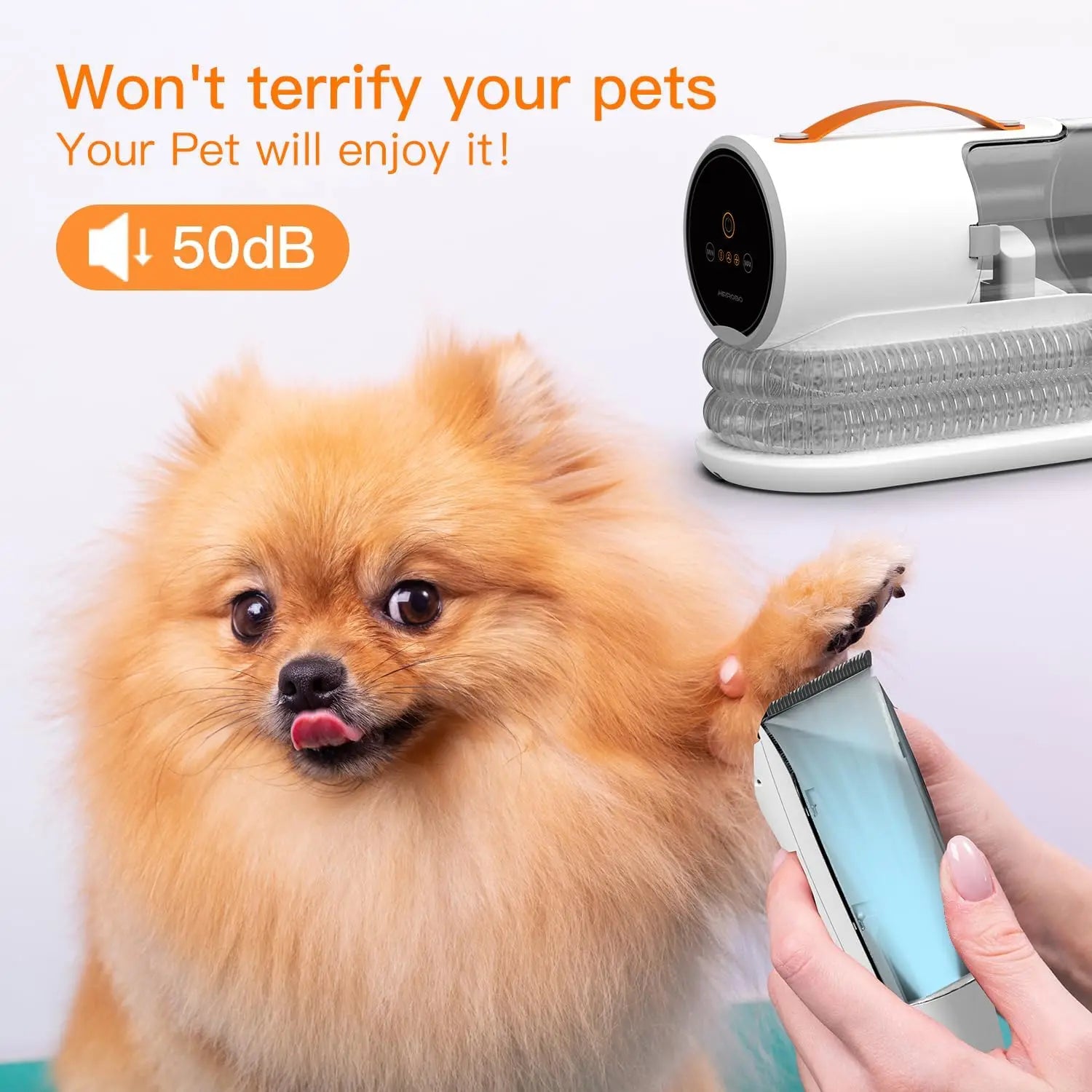 Dog Grooming Vacuum 12000Pa - Ultimate Pet Hair Remover