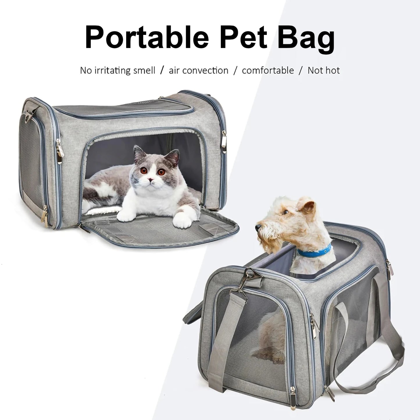 Cat Carrier Backpack Airline Approved for Cats Dogs Small Pets