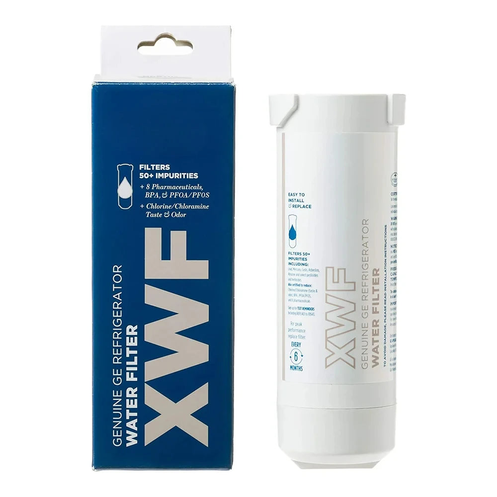 GE XWF Water Filter for Refrigerator - Maxblue, AQUACREST, Crystala